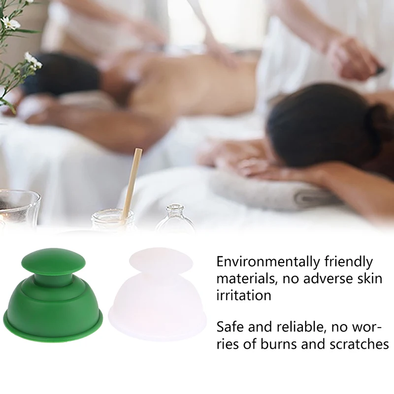 

Vacuum Cans Anti Cellulite Suction Cups Silicone Vacuum Cupping Cup Body Massage Jars Guasha Body Massage Tools Chinese Therapy