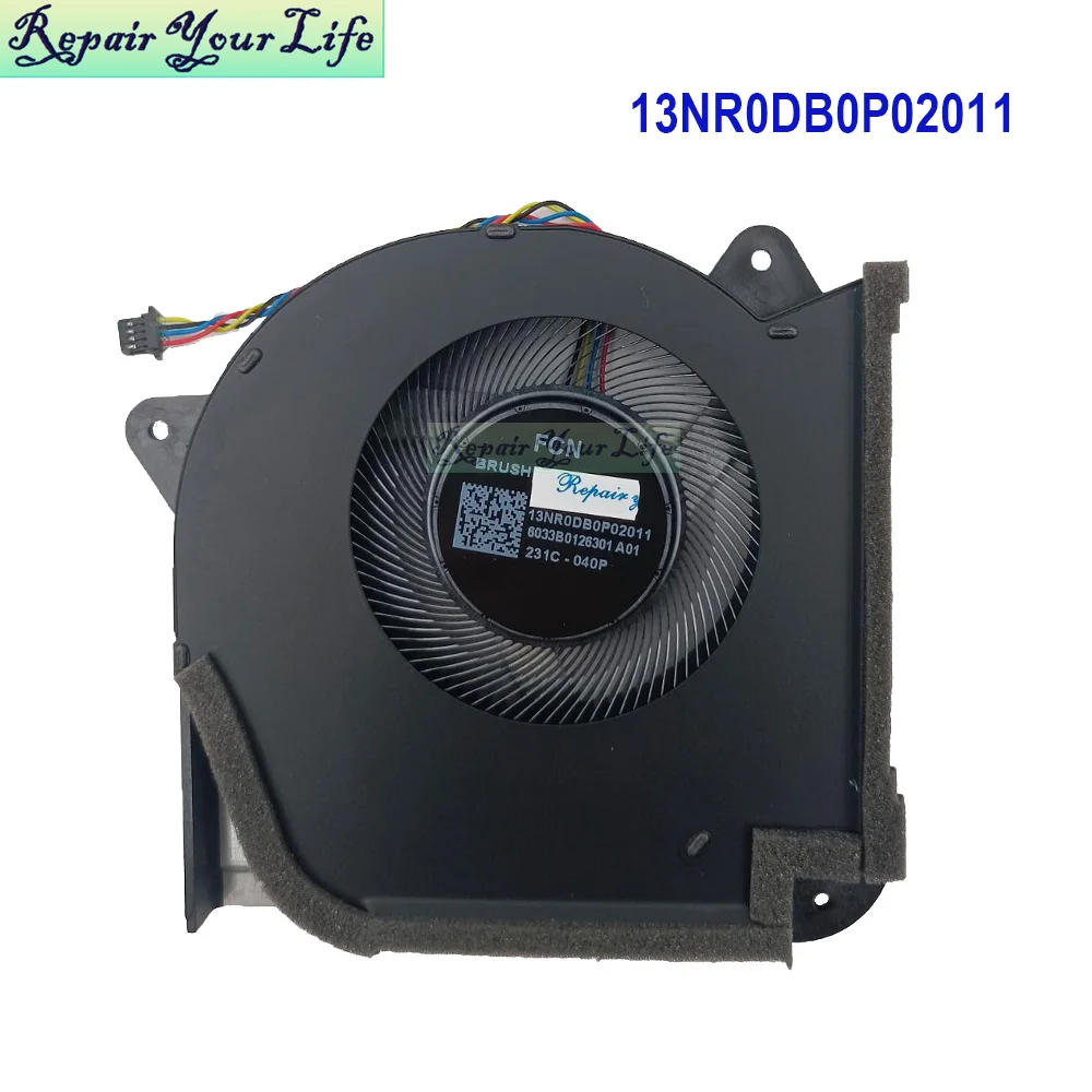 CPU GPU Fan Cooling For ASUS ROG Strix Scar 17 G733PZ G733PY G733PYV G733 Gaming Notebook Cooler 13NR0DB0P02011 13NR0DB0P01011 CPU GPU Fan Cooling For ASUS ROG Strix Scar 17 G733PZ G733PY G733PYV G733 Gaming Notebook Cooler 13NR0DB0P02011 13NR0DB0P01011