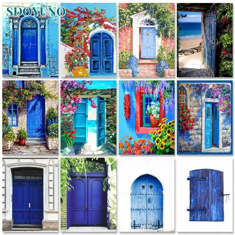 SDOYUNO 60x75cm Painting By Numbers Kits Door Landscape With Frame DIY Craft Unique DIY Gift For Home Decors 40x50cm
SDOYUNO 60x75cm Painting By Numbers Kits Door Landscape With Frame DIY Craft Unique DIY Gift For Home Decors 40x50cm