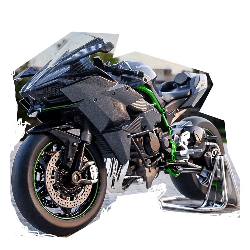 Коллекционная модель мотоцикла премиум-класса Kawasaki H2R, модель из литого сплава под давлением, Рождественская Подарочная игрушка для мальчиков от двух до четырех лет
Коллекционная модель мотоцикла премиум-класса Kawasaki H2R, модель из литого сплава под давлением, Рождественская Подарочная игрушка для мальчиков от двух до четырех лет