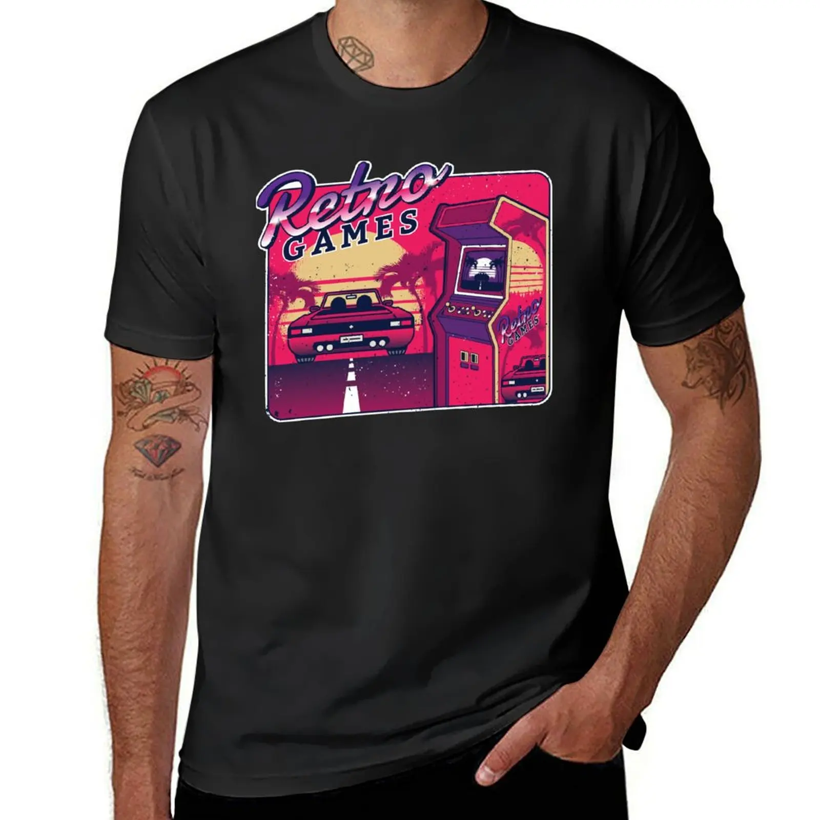 Retro Games Lovers T-shirt sports fans for a boy plus size tops anime men clothes
Retro Games Lovers T-shirt sports fans for a boy plus size tops anime men clothes