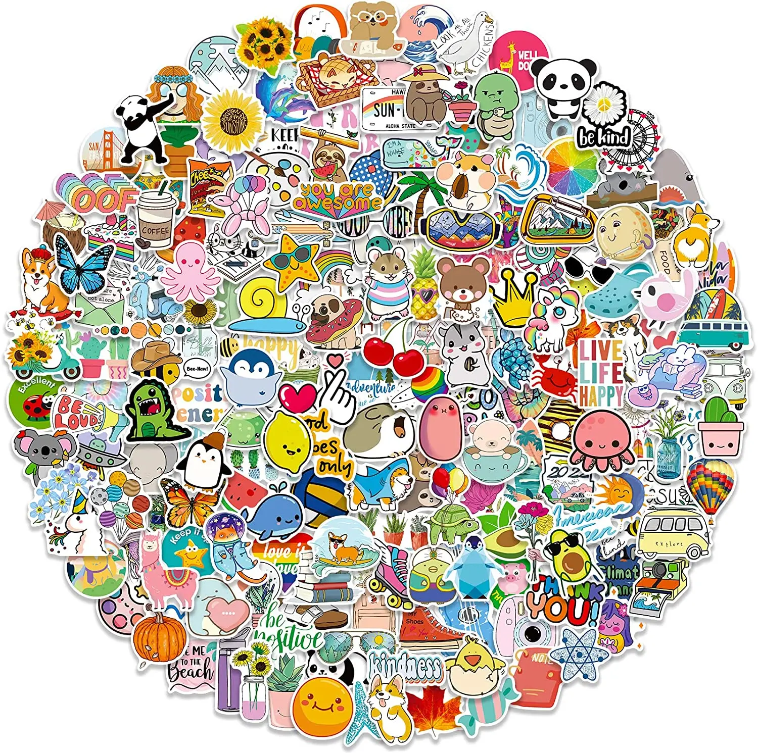 Stickers for Water Bottles, Cute Vinyl Waterproof Laptop Skateboard Stickers Aesthetic Computer Phone Stickers for Kid
Stickers for Water Bottles, Cute Vinyl Waterproof Laptop Skateboard Stickers Aesthetic Computer Phone Stickers for Kid