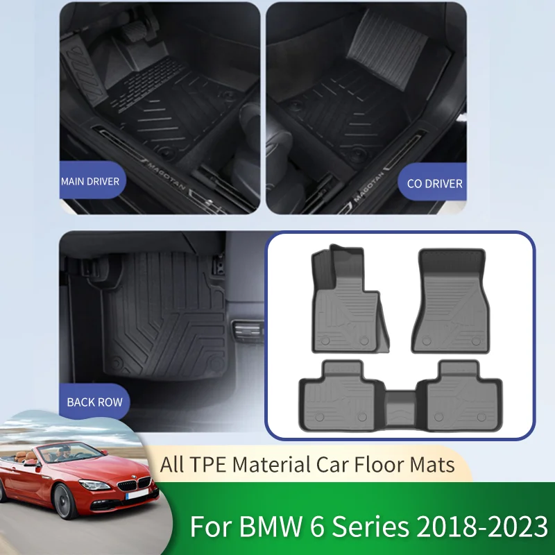 Full Surround Car Waterproof Non-slip Floor Mats Protective Liner Foot Pads Carpet for BMW 6 Series GT G32 2018~2023 2022 2021
Full Surround Car Waterproof Non-slip Floor Mats Protective Liner Foot Pads Carpet for BMW 6 Series GT G32 2018~2023 2022 2021
