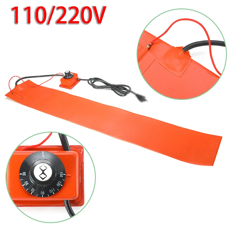 15x91.5cm 110/220V Silicone Heating Pad 1200W 200℃ Heater For Guitar Side Bending W/ Controller Heater Electric Heating Pads
15x91.5cm 110/220V Silicone Heating Pad 1200W 200℃ Heater For Guitar Side Bending W/ Controller Heater Electric Heating Pads