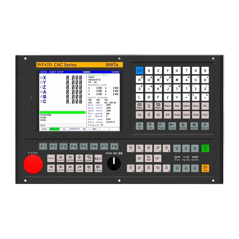 High-Performance CNC forFanuc Controller With 32-bit ALU cnc Controller cnc Controller 4 Axis
High-Performance CNC forFanuc Controller With 32-bit ALU cnc Controller cnc Controller 4 Axis