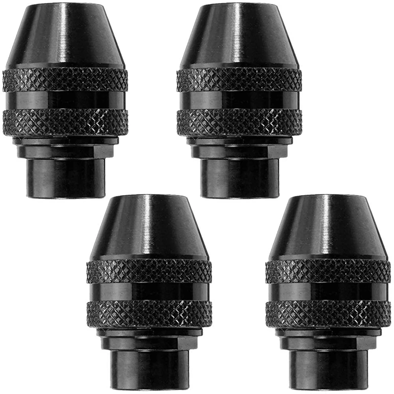 4 Pcs Quick Change Chuck Multifunction Universal Mini Keyless Drill Chuck For Dremel Electric Grinder Tool 0.4-3.2Mm
4 Pcs Quick Change Chuck Multifunction Universal Mini Keyless Drill Chuck For Dremel Electric Grinder Tool 0.4-3.2Mm