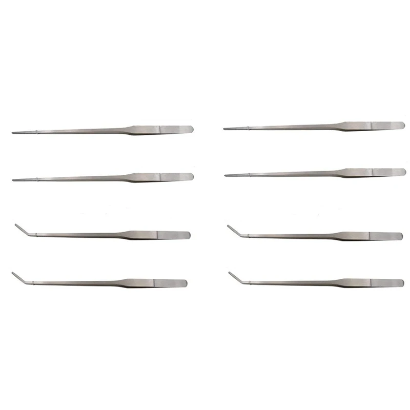 8 Pcs Succulent Tools Include 4 Straight Tweezers (About 27Cm Long) And 4 Bent Tweezers (About 26.5 Cm Long)
8 Pcs Succulent Tools Include 4 Straight Tweezers (About 27Cm Long) And 4 Bent Tweezers (About 26.5 Cm Long)