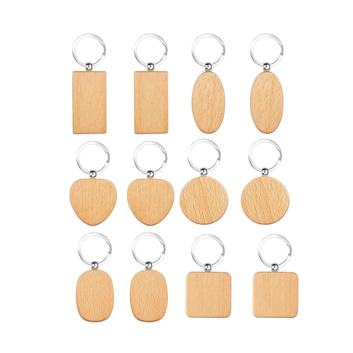 Wooden Key Ring Blank Wooden Key Chain DIY Wood Key Ring for Decorations Gifts Pyrography Design
Wooden Key Ring Blank Wooden Key Chain DIY Wood Key Ring for Decorations Gifts Pyrography Design