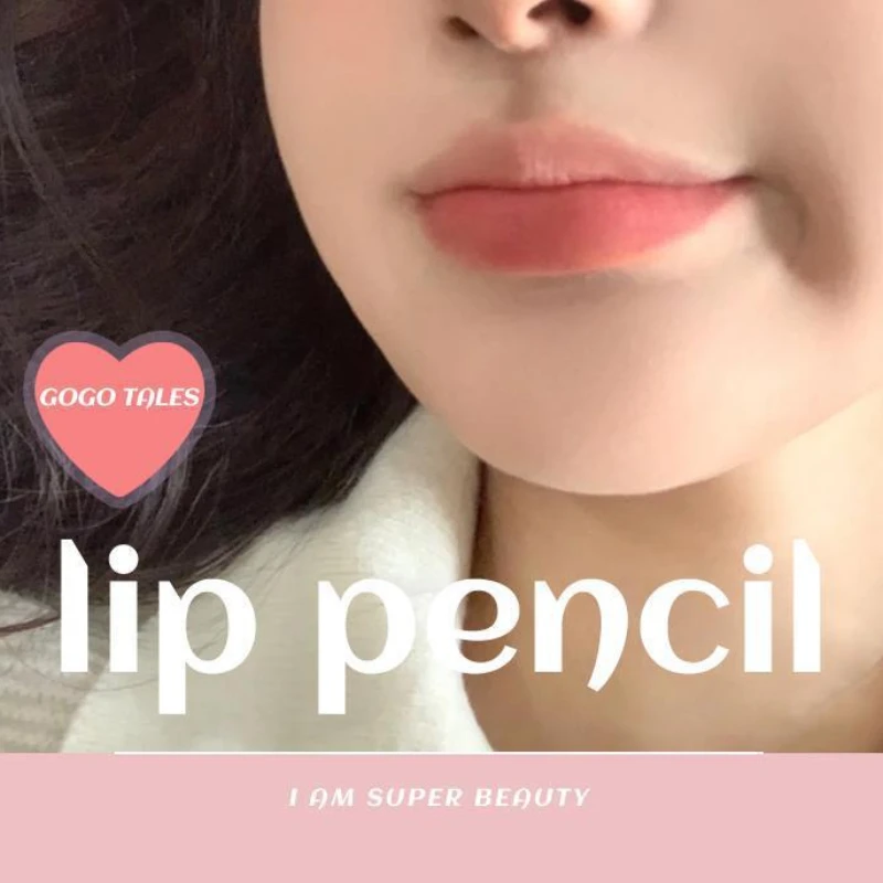 

Gogotales Lip Liner Nude Matte Lipstick Waterproof Lip Shaping Lip Pencil