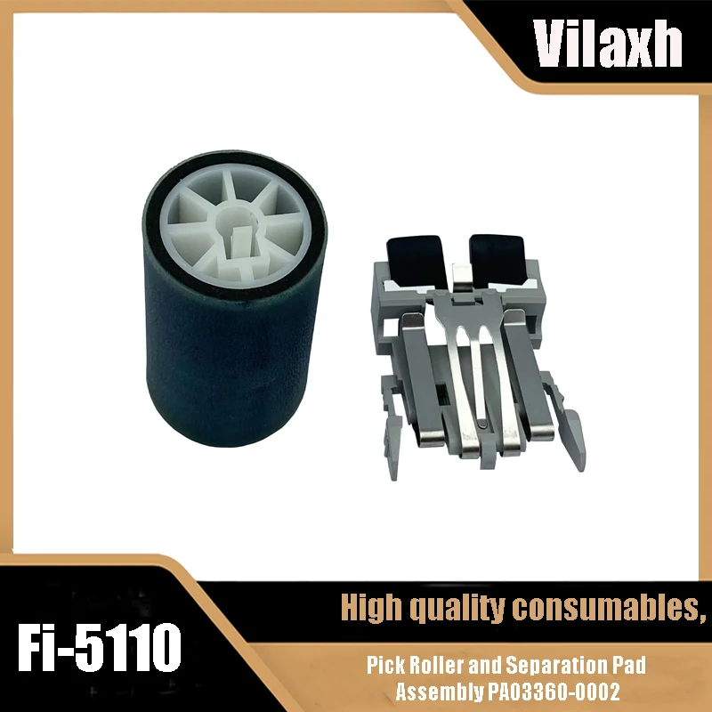 PA03360-0001 for Fujitsu Fi-5110 fi-5110EOX S500 S500M S510 S510M Pick Roller and Separation Pad Assembly PA03360-0002
PA03360-0001 for Fujitsu Fi-5110 fi-5110EOX S500 S500M S510 S510M Pick Roller and Separation Pad Assembly PA03360-0002