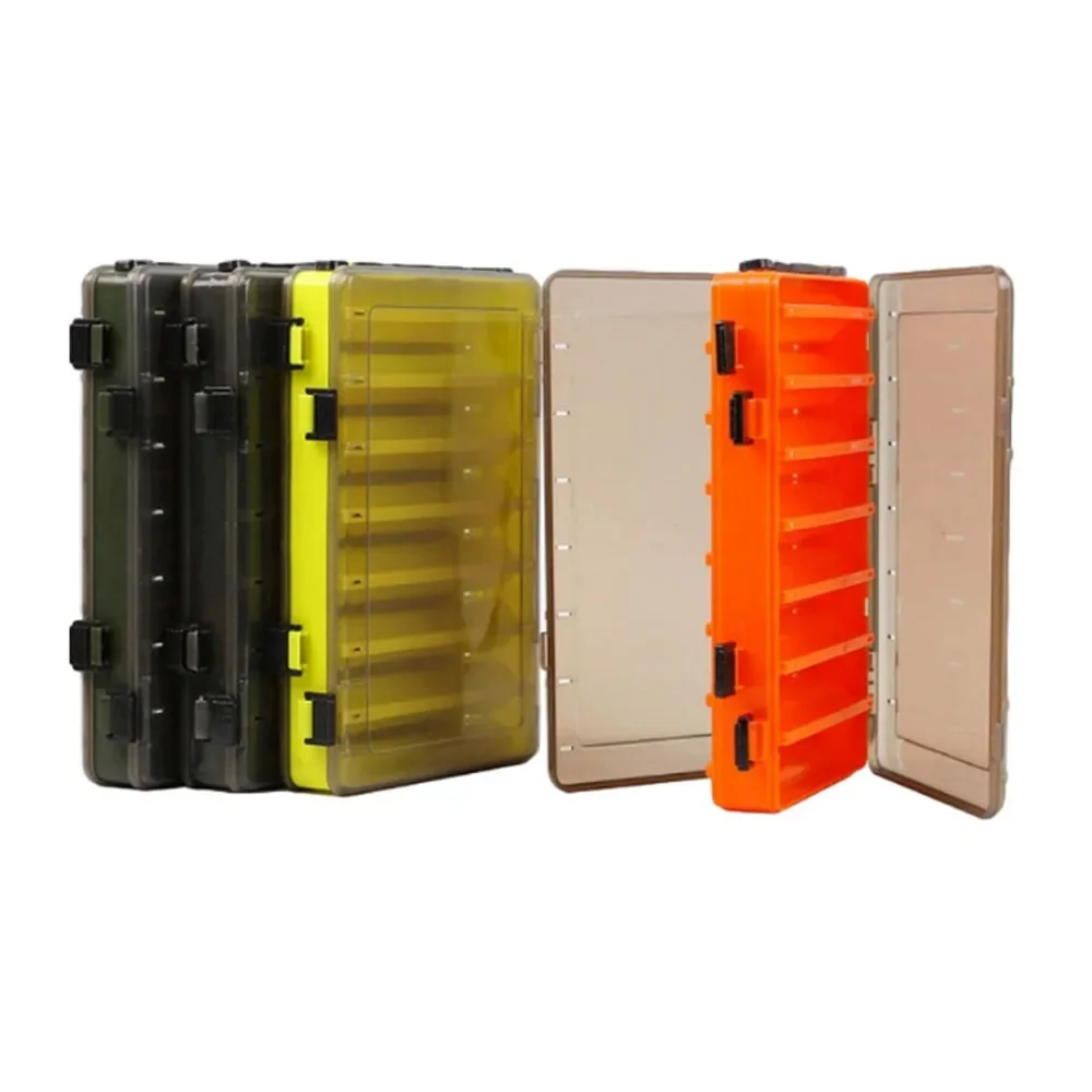 Fishing Tackle Box Lure Storage 14 Compartments Double Sided Lure Hook Boxes Baits Container Storage Case Fishing Accessories
Fishing Tackle Box Lure Storage 14 Compartments Double Sided Lure Hook Boxes Baits Container Storage Case Fishing Accessories