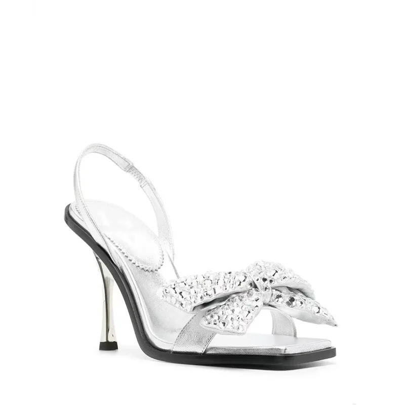 Sandals Women 2023 Square Toe Shoes Crystal Butterfly Knot Slippers Sweet One Line Strap Pumps High Heels Wedding Shoes Slip On
Sandals Women 2023 Square Toe Shoes Crystal Butterfly Knot Slippers Sweet One Line Strap Pumps High Heels Wedding Shoes Slip On