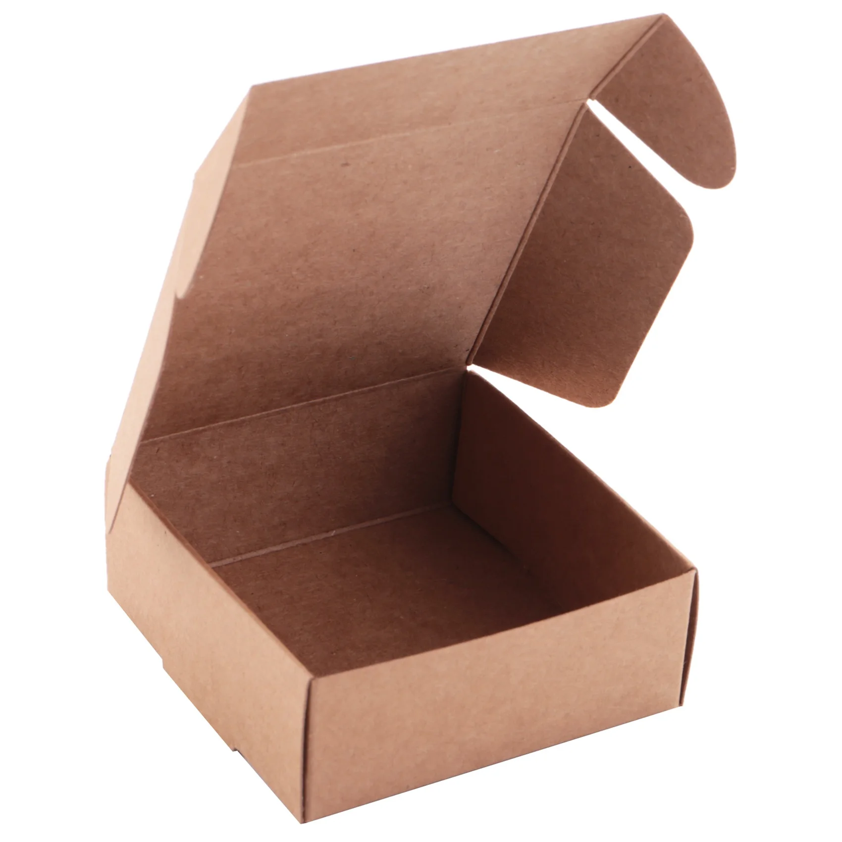 

Бумажная искусственная коричневая бумага для конфет/коробка для аксессуаров из крафт-бумаги «сделай сам», подарочная упаковочная коробка (50 шт.)