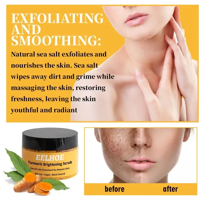 Sdatter Turmeric Body Scrub Brightens Complexion Deep Cleansing Exfoliates Removes Dead Skin and Improves Dullness
Sdatter Turmeric Body Scrub Brightens Complexion Deep Cleansing Exfoliates Removes Dead Skin and Improves Dullness
