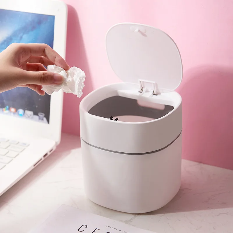 2L Mini Desktop Garbage Basket Plastic Trash Can Bathroom Cosmetic Waste Bins Home Table Trash Bins Sundry Storage Bin
2L Mini Desktop Garbage Basket Plastic Trash Can Bathroom Cosmetic Waste Bins Home Table Trash Bins Sundry Storage Bin