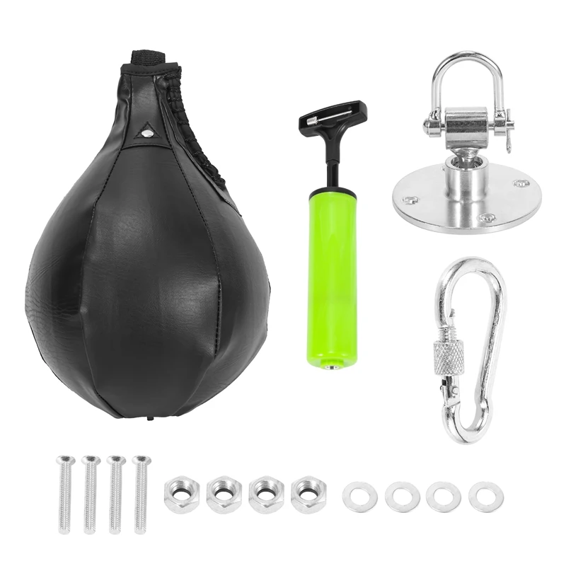 Professional Sandbags Swivel Pear Speed Punching Ball Base Hook Mount Kit Punch Bag Speedbag Boxing Training
Professional Sandbags Swivel Pear Speed Punching Ball Base Hook Mount Kit Punch Bag Speedbag Boxing Training