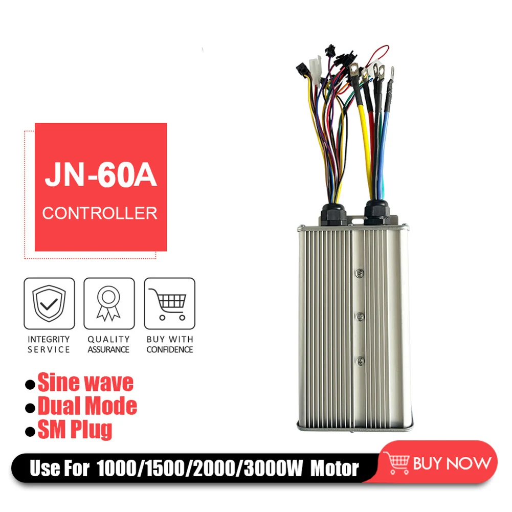 48V-72V JN-60A 1000W-3000W Motor Dual Controller For Electric Bicycle Replacement Parts Accessories Vehicle Controller
48V-72V JN-60A 1000W-3000W Motor Dual Controller For Electric Bicycle Replacement Parts Accessories Vehicle Controller