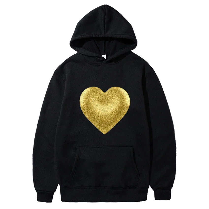 2024 Men's Autumn Winter O-Neck Pullover Hoodie Sweatshirt Golden Heart Printed Casual Loose Sweatshir Thickened Long Sleeve
2024 Men's Autumn Winter O-Neck Pullover Hoodie Sweatshirt Golden Heart Printed Casual Loose Sweatshir Thickened Long Sleeve