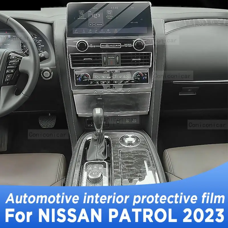 For NISSAN PATROL 2023 Gearbox Panel Navigation Screen Automotive Interior Protective Film Anti-Scratch Sticker Accessories
For NISSAN PATROL 2023 Gearbox Panel Navigation Screen Automotive Interior Protective Film Anti-Scratch Sticker Accessories