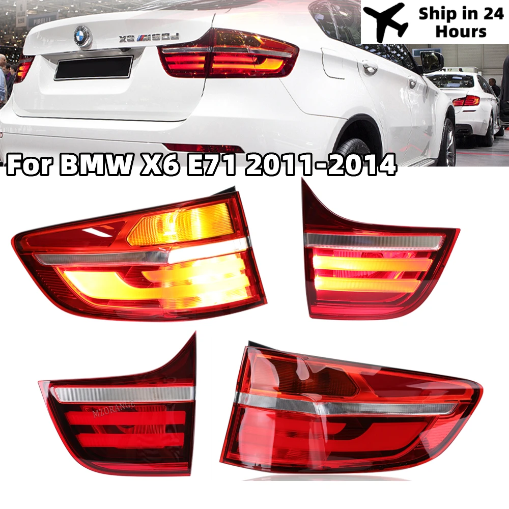 Rear Tail Light For BMW X6 E71 2011 2012 2013 2014 Brake DRL Turn Signal Lamp Taillamp Car Accessories 7295005 7295006
Rear Tail Light For BMW X6 E71 2011 2012 2013 2014 Brake DRL Turn Signal Lamp Taillamp Car Accessories 7295005 7295006
