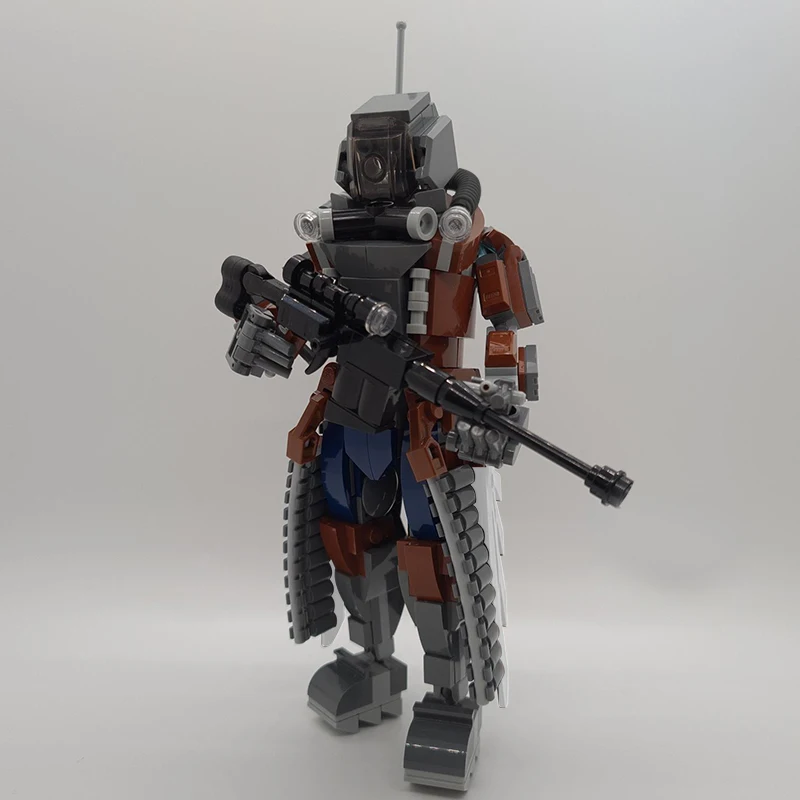 BuildMoc Mecha The Guardian снайперский робот набор строительных блоков для отходов Watchmen Warrior Mech Soldier кирпичная игрушка детский подарок
BuildMoc Mecha The Guardian снайперский робот набор строительных блоков для отходов Watchmen Warrior Mech Soldier кирпичная игрушка детский подарок