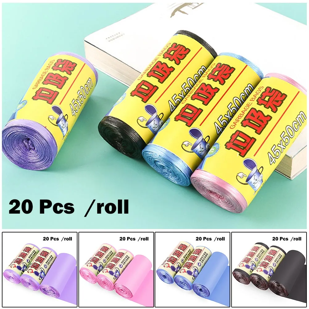 1Roll 20pcs Trash Bag Disposable Plastic Garbage Bag Throw Rubbish Not Easily Broken Household Daily Necessities 45x45cm
1Roll 20pcs Trash Bag Disposable Plastic Garbage Bag Throw Rubbish Not Easily Broken Household Daily Necessities 45x45cm
