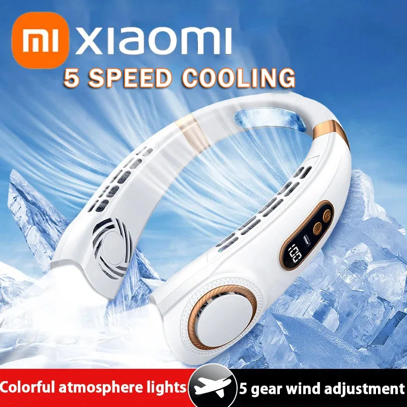 Xiaomi безлопастный подвесной шейный вентилятор, портативный кондиционер, USB, цифровой светодиодный дисплей, электрический вентилятор, цветной атмосферный вентилятор
Xiaomi безлопастный подвесной шейный вентилятор, портативный кондиционер, USB, цифровой светодиодный дисплей, электрический вентилятор, цветной атмосферный вентилятор