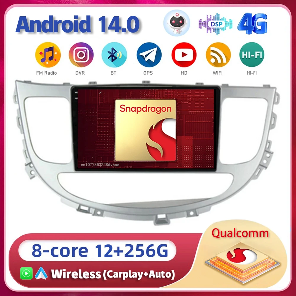 Автомобильная магнитола на Android 14 для Hyundai Rohens Genesis 2008 2009 2010 2011 2012 2013 мультимедийный плеер стерео GPS навигация 4G Carplay
Автомобильная магнитола на Android 14 для Hyundai Rohens Genesis 2008 2009 2010 2011 2012 2013 мультимедийный плеер стерео GPS навигация 4G Carplay