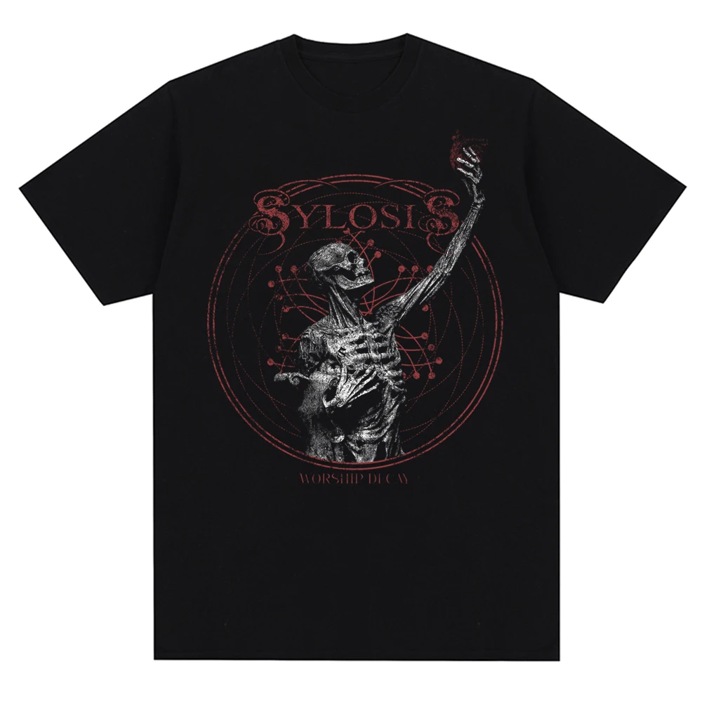 New Arrived Mens t shirt Sylosis Metal Band Cool Printed Streetwear Casual Fashion Short Sleve T-shirt Unisex Tops Clothing
New Arrived Mens t shirt Sylosis Metal Band Cool Printed Streetwear Casual Fashion Short Sleve T-shirt Unisex Tops Clothing
