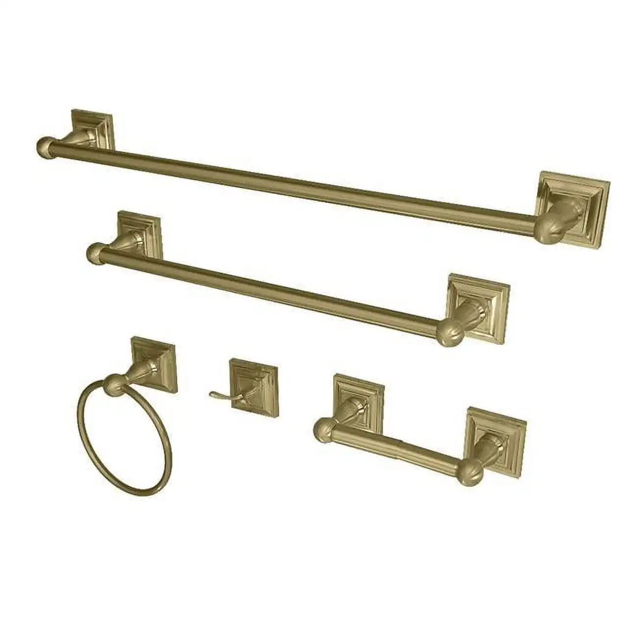 Serano Bathroom Accessory Set,Brushed Brass-5 Piece Toilet Decoration Accessories Towel Holder Strong Durability New Design 2024
Serano Bathroom Accessory Set,Brushed Brass-5 Piece Toilet Decoration Accessories Towel Holder Strong Durability New Design 2024