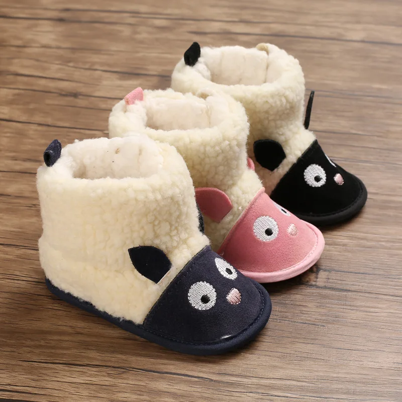 Newborn Baby Shoes Winter Baby Boy Girl Shoes Cartoon Colorful Thickened Snow Boots Soft Soled Toddler First Walkers 0-18 Months
Newborn Baby Shoes Winter Baby Boy Girl Shoes Cartoon Colorful Thickened Snow Boots Soft Soled Toddler First Walkers 0-18 Months