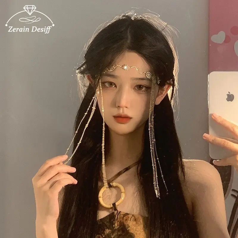Retro Water Drop Fringe Hairpin Face Curtain Forehead Pendant Ancient Style Hanfu Hair Adornment Bridesmaid Gift
Retro Water Drop Fringe Hairpin Face Curtain Forehead Pendant Ancient Style Hanfu Hair Adornment Bridesmaid Gift