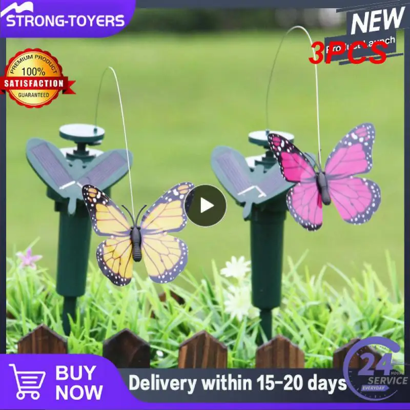 3PCS Solar Powered Flying Butterfly Simulation Bird Sunflower Courtyard Garden Mall Pile Ornament Decoration Funny Baby Toy
3PCS Solar Powered Flying Butterfly Simulation Bird Sunflower Courtyard Garden Mall Pile Ornament Decoration Funny Baby Toy