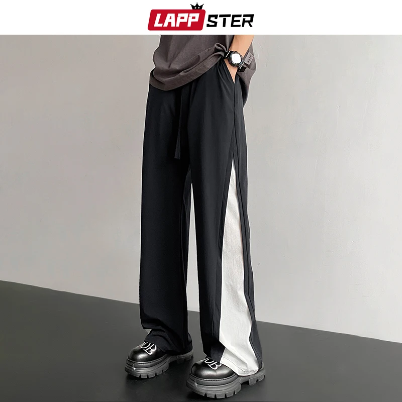 LAPPSTER Y2k Patchwork Techwear Sweatpants Men Japanese Streetwear Joggers Pants Korean Fashions Black Harem Pants Designer
LAPPSTER Y2k Patchwork Techwear Sweatpants Men Japanese Streetwear Joggers Pants Korean Fashions Black Harem Pants Designer