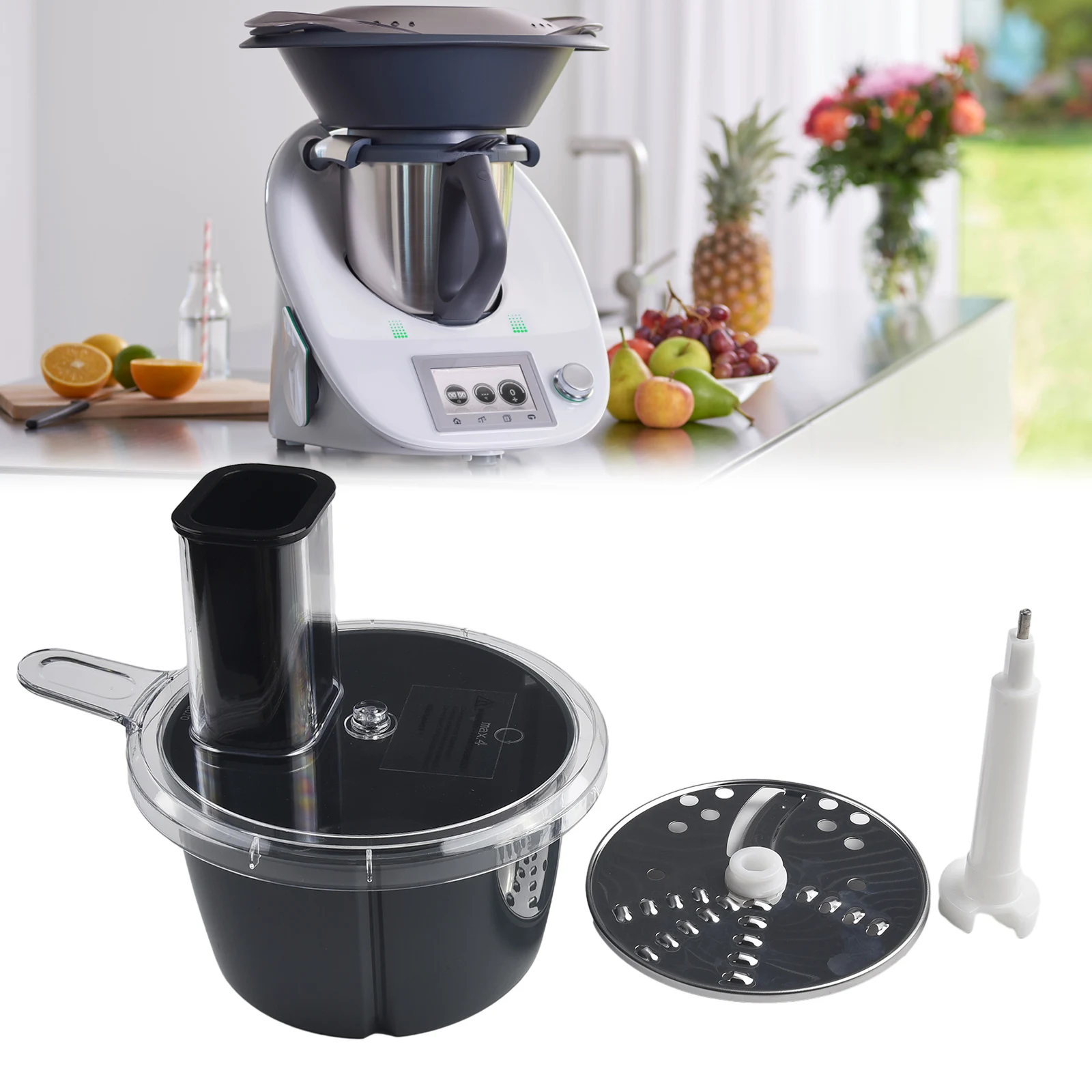 Multifunctional Food Processor Cutter Kit For Thermomix TM5 TM6 Vegetables Slicer Food Processor Cutter Kit Kitchen Accessories
Multifunctional Food Processor Cutter Kit For Thermomix TM5 TM6 Vegetables Slicer Food Processor Cutter Kit Kitchen Accessories