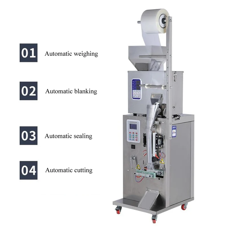 

Automatic Dry Powder Dispenser Grain Filling Machine Food Weighing Tea Packaging Machine 1g-999g Large-scale Quantitative