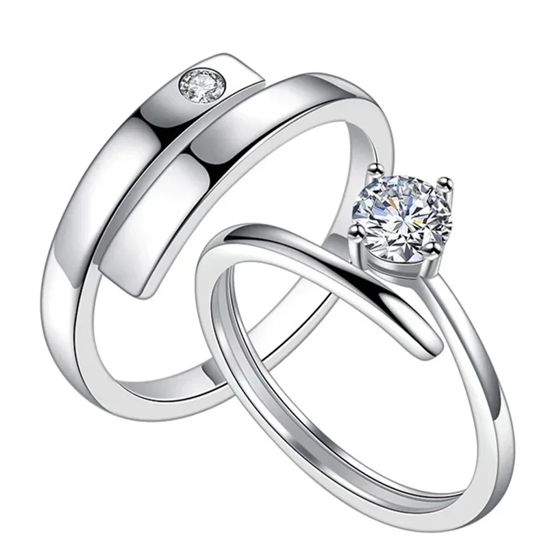 DR3 Couple Rings for Women Men Romantic Fashion Wings Design Adjustable Engagement Ring Wedding Jewelry
DR3 Couple Rings for Women Men Romantic Fashion Wings Design Adjustable Engagement Ring Wedding Jewelry