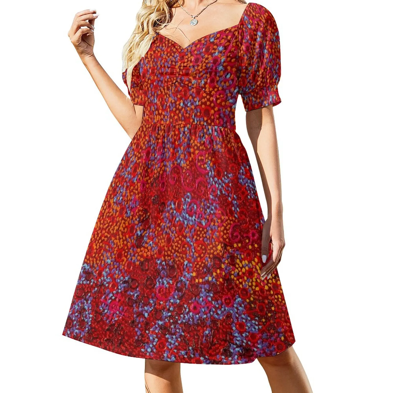 Flowers in the Fire Sleeveless Dress Women's summer dress long dress women summer korean women
Flowers in the Fire Sleeveless Dress Women's summer dress long dress women summer korean women