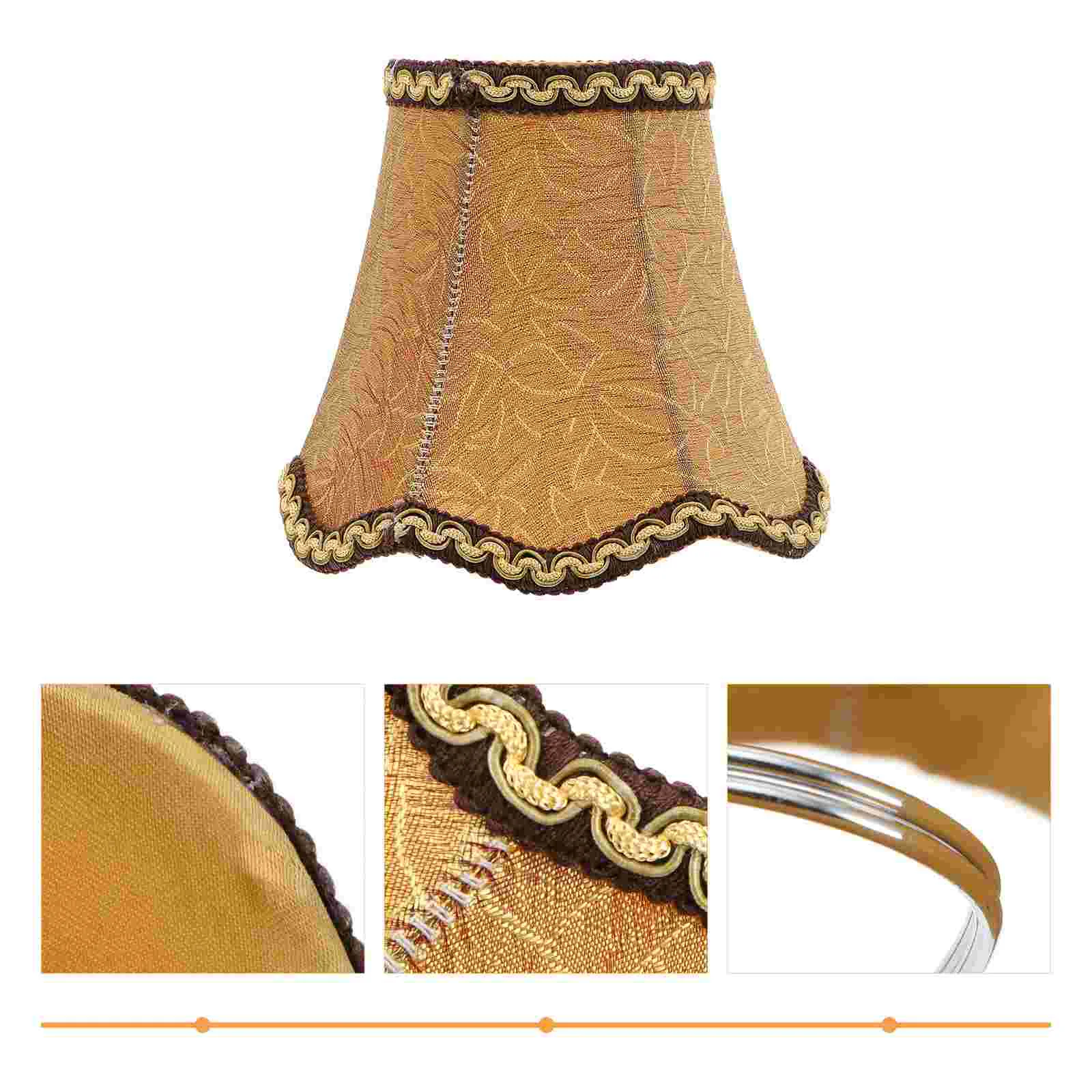 Vintage Lamp Shade Fabric Royal Bell Shape Lampshade Decorative Lamp Cover Replacements
Vintage Lamp Shade Fabric Royal Bell Shape Lampshade Decorative Lamp Cover Replacements