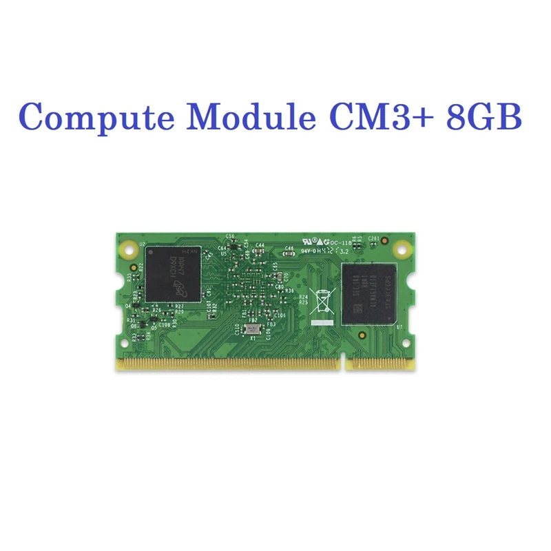 Для компьютера Raspberry Pi, модуль см3 + флэш-памяти EMMC 8 ГБ, 64 бит, четырехъядерный Broadcom BCM2837B0, 1 Гб LPDDR2 SDRAM
Для компьютера Raspberry Pi, модуль см3 + флэш-памяти EMMC 8 ГБ, 64 бит, четырехъядерный Broadcom BCM2837B0, 1 Гб LPDDR2 SDRAM