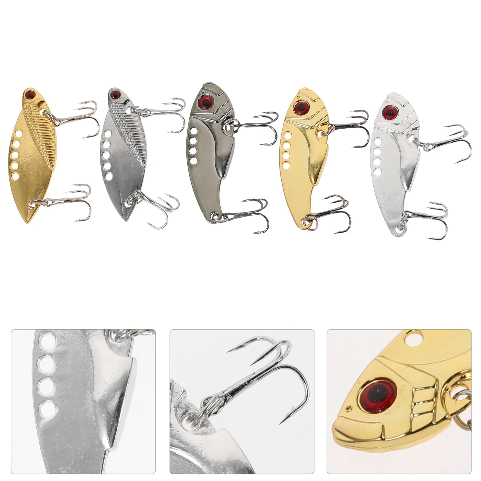 5Pcs Fake Fishing Bait Fishing Sinking Hook Artificial Fishing Lure Convenient Fake Bait Fishing Accessories
5Pcs Fake Fishing Bait Fishing Sinking Hook Artificial Fishing Lure Convenient Fake Bait Fishing Accessories
