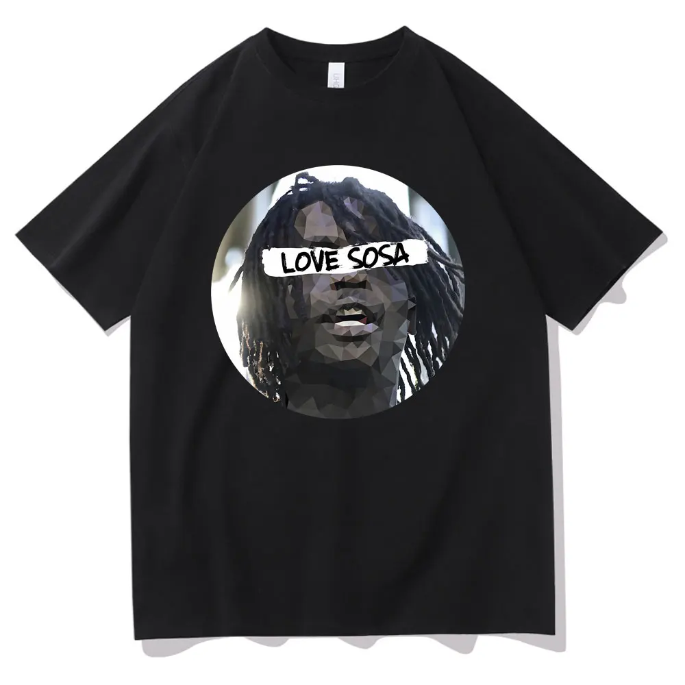 Rapper Chief Keef Love Sosa Graphic Print T-shirt Men Hip Hop Oversized Tshirt Men's Vintage T Shirts Male Fashion Streetwear
Rapper Chief Keef Love Sosa Graphic Print T-shirt Men Hip Hop Oversized Tshirt Men's Vintage T Shirts Male Fashion Streetwear