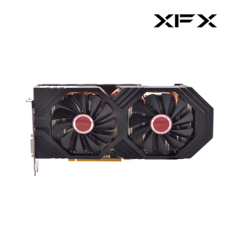 XFX RX 570 580 590 4 ГБ 8 видеокарты AMD Radeo GDDR5 256bit 2048SP 2304SP поддержка Intel десктопный