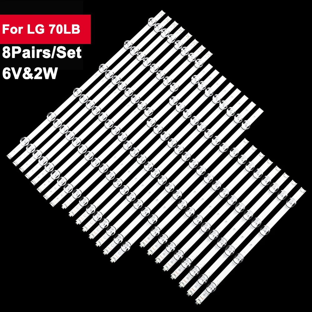 6V 24pcs LED Backlight Tv Spare Parts Pairs For LG 70LB INNOTEK DIRECT 3.0 70INCH 70GB7200 70LB650V 70LB7100 70GB6500
6V 24pcs LED Backlight Tv Spare Parts Pairs For LG 70LB INNOTEK DIRECT 3.0 70INCH 70GB7200 70LB650V 70LB7100 70GB6500