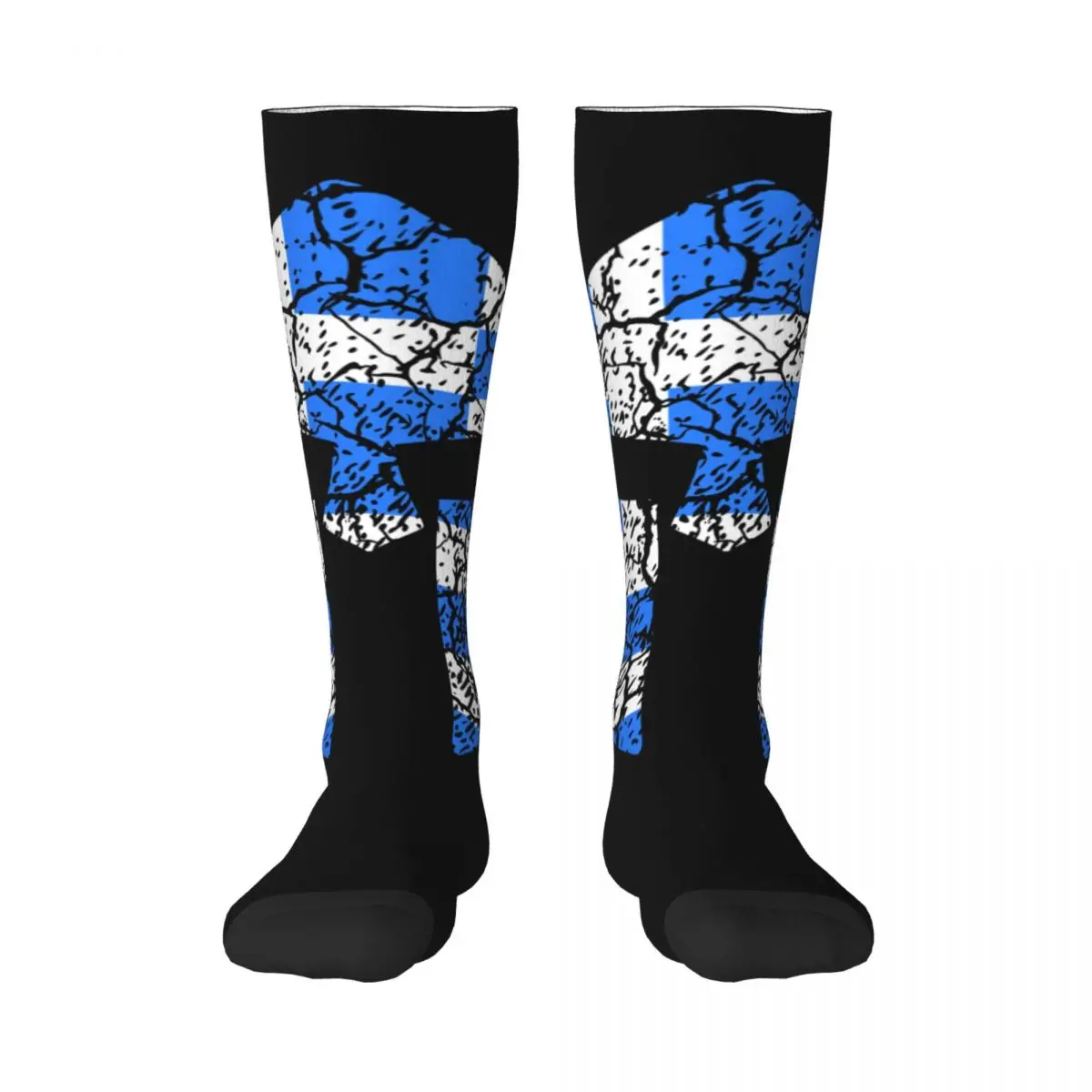 

Spartan Sparta Warrior Helmet 11 Contrast color socks Hyundai Elastic Stockings Funny Novelty Funny Graphic Adult Stockings