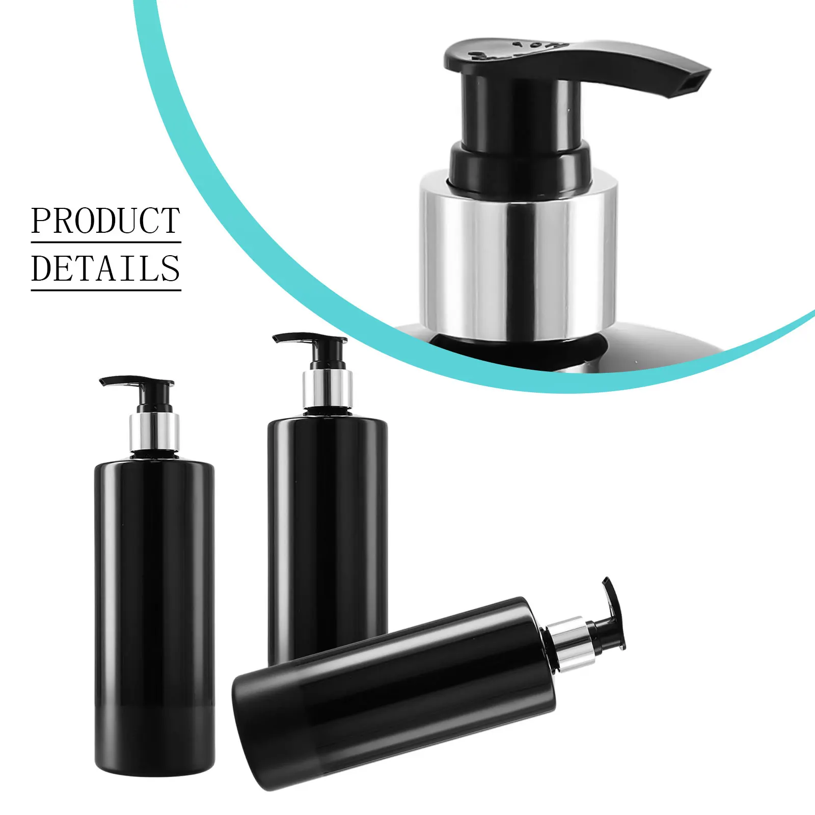 Dispensers Empty Pump Bottles Kitchen Leak-proof Lotion Bottles PET Reusable With Pump 21x6x6cm 3PCS Refillable
Dispensers Empty Pump Bottles Kitchen Leak-proof Lotion Bottles PET Reusable With Pump 21x6x6cm 3PCS Refillable