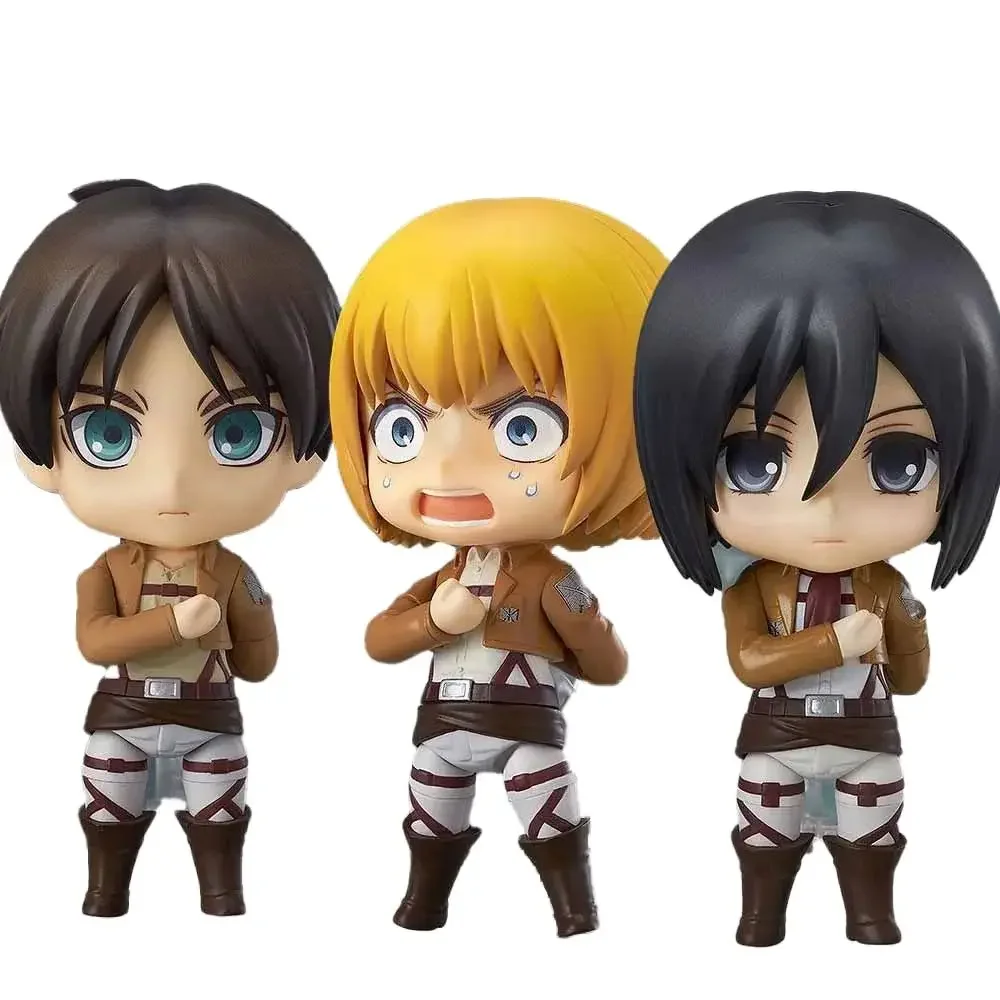 В наличии, оригинальная экшн-фигурка ГСК Леви Аккермана 375 Armin Arlert 435 Mikasa Ackerman 365 из «атаки на Титанов», модель аниме
В наличии, оригинальная экшн-фигурка ГСК Леви Аккермана 375 Armin Arlert 435 Mikasa Ackerman 365 из «атаки на Титанов», модель аниме