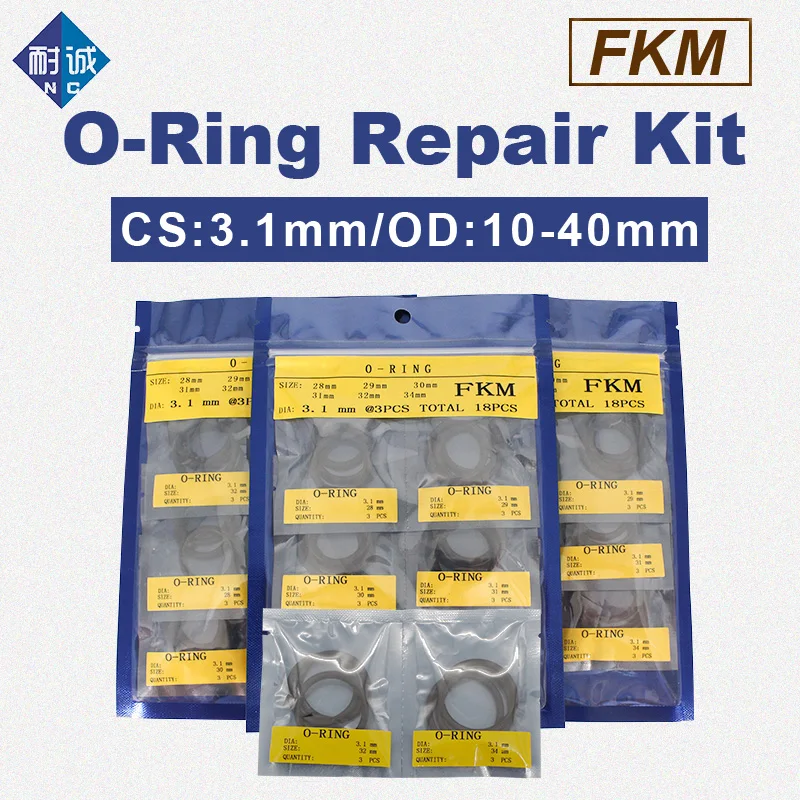 Набор уплотнительных колец из флюоровой резины, коричневое FKM cs3.1 мм, OD10-40mm, маслостойкая и износостойкая прокладка, уплотнительное кольцо высокого давления
Набор уплотнительных колец из флюоровой резины, коричневое FKM cs3.1 мм, OD10-40mm, маслостойкая и износостойкая прокладка, уплотнительное кольцо высокого давления