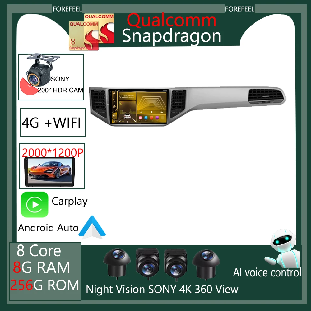 Qualcomm Android For Volkswagen VW Sportsvan 2016-2019 Radio Stereo Head Unit Multimedia Player GPS Navigation QLED NO 2 DIN DVD
Qualcomm Android For Volkswagen VW Sportsvan 2016-2019 Radio Stereo Head Unit Multimedia Player GPS Navigation QLED NO 2 DIN DVD