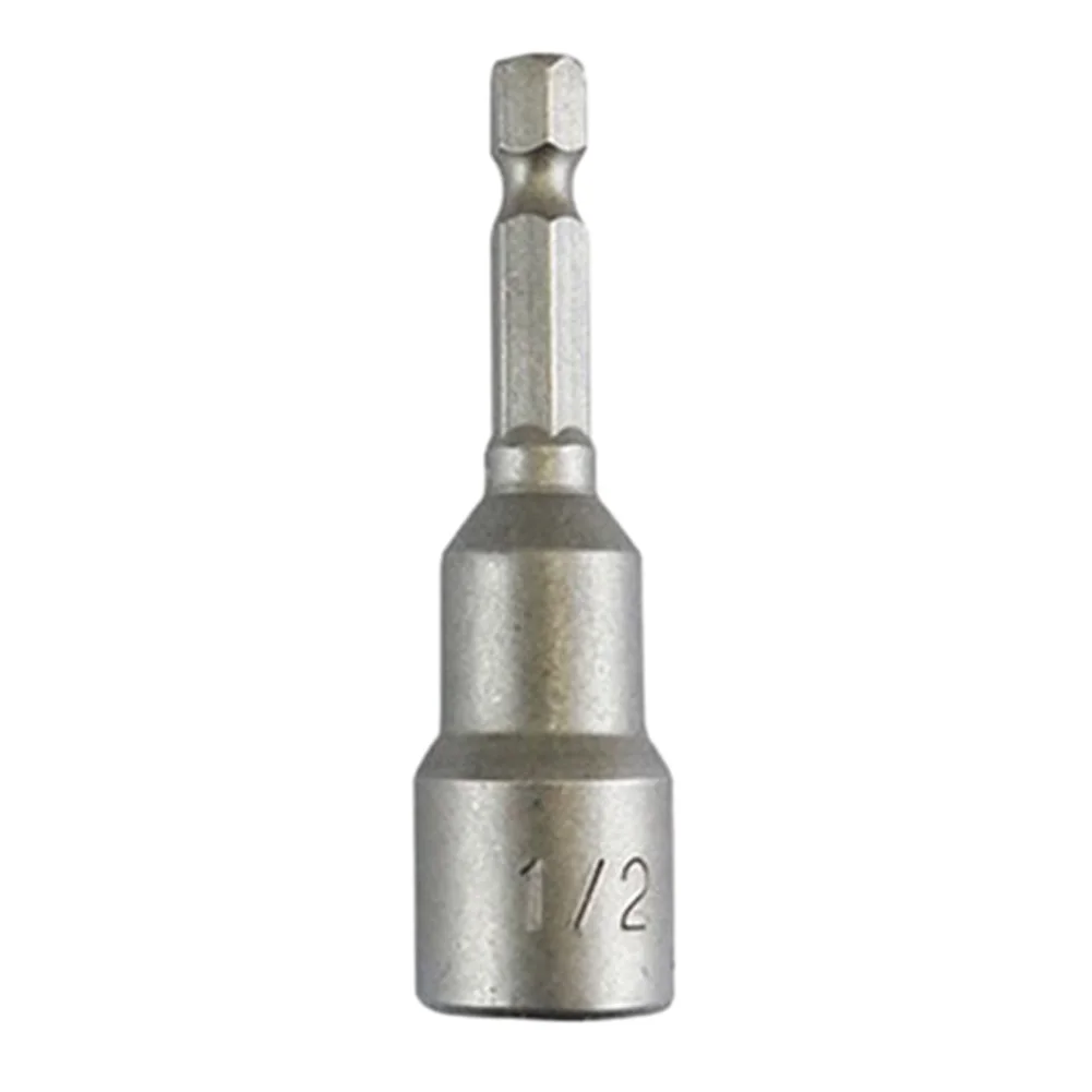 Imperial Hexagon Nut Driver Drill Bit Adapter Socket Wrench Extension Sleeve 65mm Length for Multiple Applications
Imperial Hexagon Nut Driver Drill Bit Adapter Socket Wrench Extension Sleeve 65mm Length for Multiple Applications